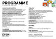 Programme des activités du 1er semestre 2022-2023