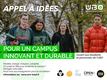 Appel à idées "Campus innovant et durable" 