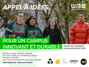 Appel à idées "Campus innovant et durable" 