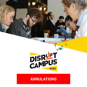 DISRUPT' CAMPUS UBO : ANNULATIONS