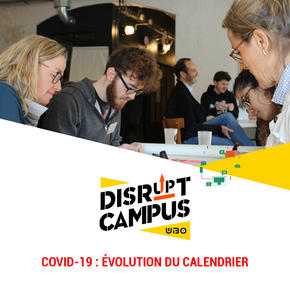 Face au COVID-19, le programme Disrupt’ Campus UBO s’adapte !