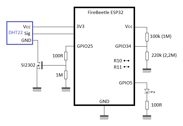 Capteur de temperature et d hygrometrie mqtt v1 Schéma electrique capteurs V1.png